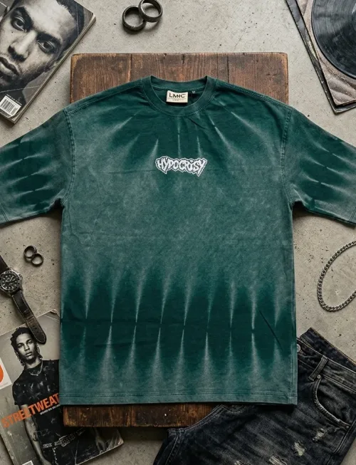 Hypocrisy Graphic Acid Wash Tee
